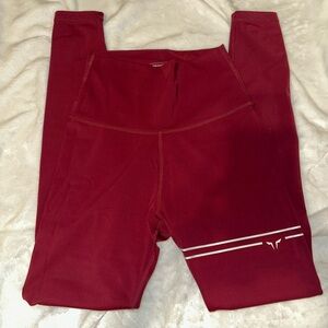 Squatwolf Red Athletic Leggings